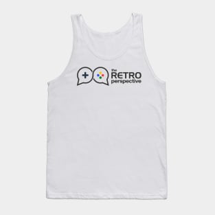 The Retro Perspective Logo With Text Tank Top